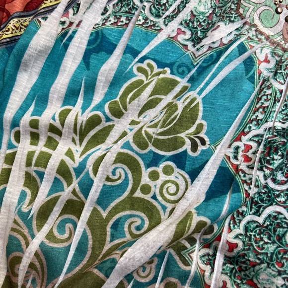 boho multicolored top by energé 🧡 - Picture 9 of 11